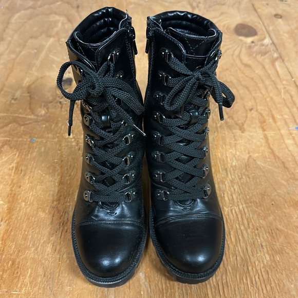 G by Guess - heeled ankle combat boots - Picture 3 of 5